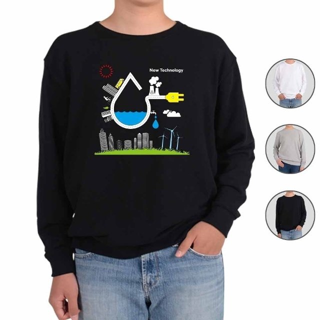 기모맨투맨 에너지 탄소중립 물부족 CARBON NEUTRAL B (WFG2HOC)