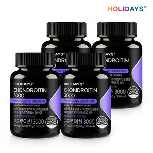 홀리데이즈 프리미엄 콘드로이친 3000 60정 4병 (8개월분)
