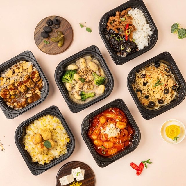 [덜다] 맛있는 식단 포미 포어스 도시락2 6종 혼합 12개