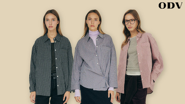 25FW ODV 체크 셔츠 3종