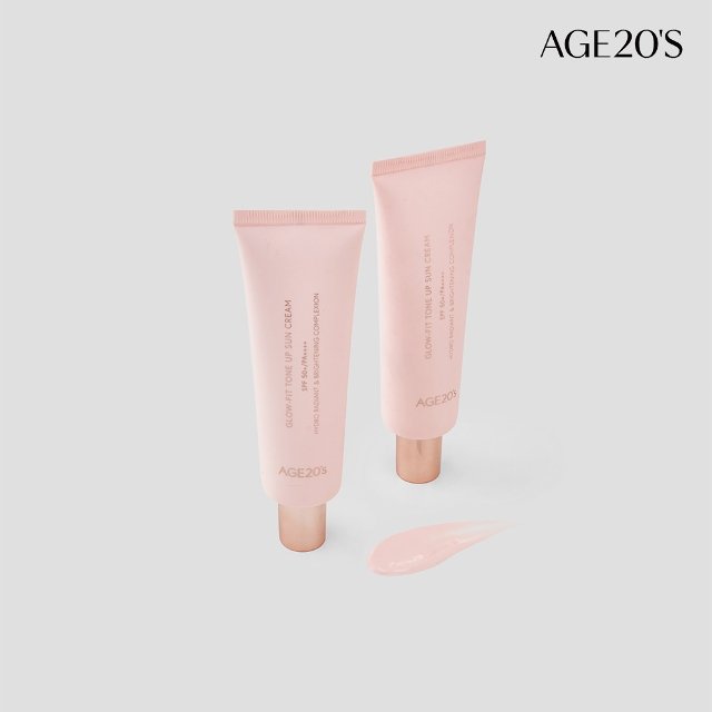 [에이지투웨니스]AGE20S 글로우핏 톤업 선크림 (SPF50+ PA++++)