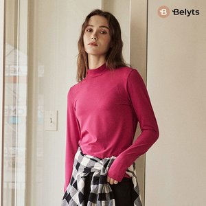 [단독방송] 벨리츠 26FW 양면 소프트 기모 티셔츠 6종, 여성