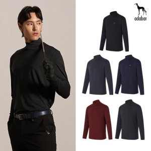 아다바트 23FW 소프트 스판 모크넥 5종, 남성