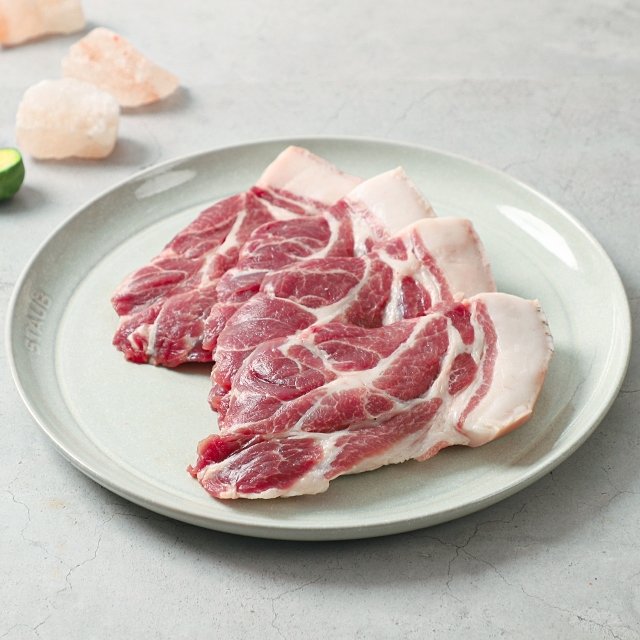 [숨비포크]제주 한돈 흑돼지 목살 500g (구이용)