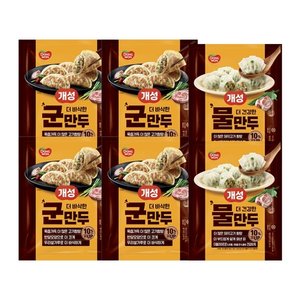 개성 군만두 600g x 4봉 + 물만두 500g x 2봉