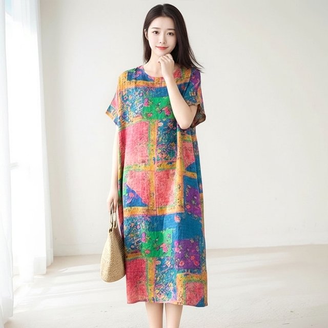 [헬리꽁땡]도나멀티인견원피스