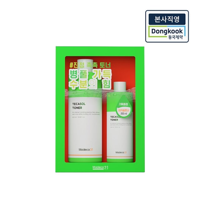 동국제약 마데카21 테카솔 토너 기획세트 500ml + 200ml