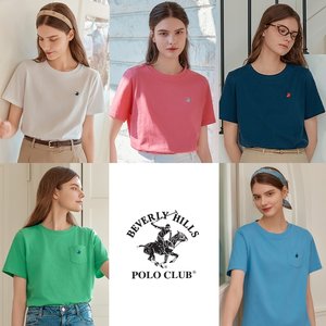 [최저가] 비버리힐즈폴로클럽 남녀 반팔 티셔츠 5종 SET