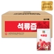 순수식품 100프로 석류즙 1박스(100포) 실속형 석류주스 석류원액 석류과즙 