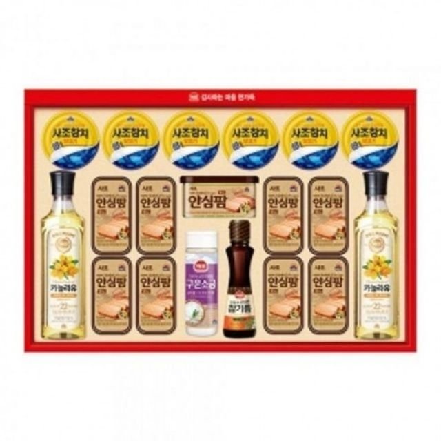 참치캔 선물세트 사조대림 안심특선SB호 추석 명절 선물 세트 (WFJXIII)