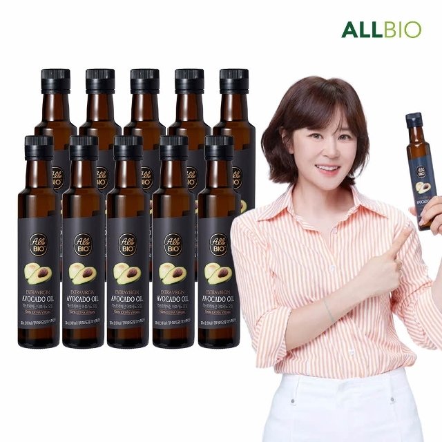 올바이오 엑스트라버진 아보카도오일 10병