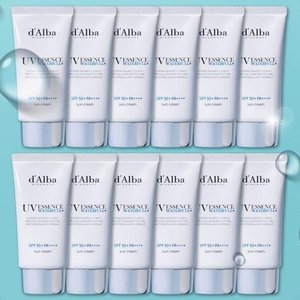 달바 워터풀 에센스 톤업 선크림 수분썬크림 50ml x 12개
