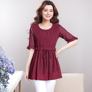 비비아체 첼로 쉬폰 블라우스1+1