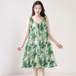 [헬리꽁땡] 잔꽃 인견 원피스 3종