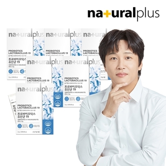 내츄럴플러스 프로바이오틱스 유산균19 6박스 6개월분 / 장건강 유산균 분말 가루