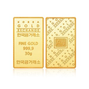 [한국금거래소]24K순금 골드바30g