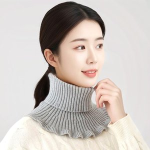 [플로레센스] 니트 프릴 목폴라 4종세트