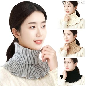 [플로레센스] 니트 프릴 목폴라 4종세트