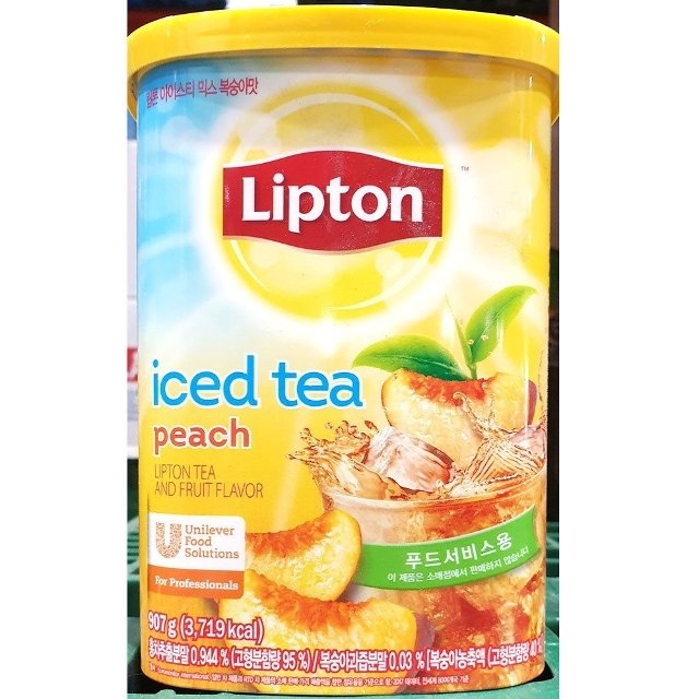 복숭아아이스티(립톤 907g) (WF21E89)