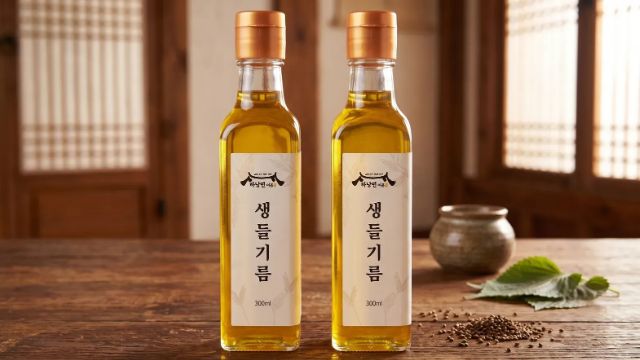 하남댁 저온압착 생들기름 300ml 2병