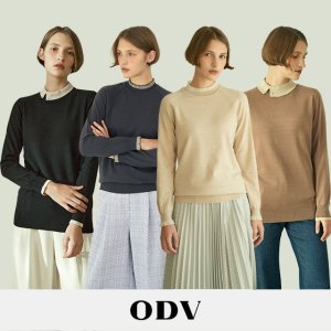 23SS ODV 오디브 레이어드 니트 4종 (카라넥2+프릴넥2)