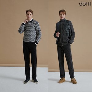 도티 코듀로이 기모 본딩 팬츠 남성2종 QNSM