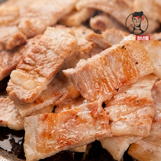 [맛있는청년들] 66갈비 국내산 한돈 냉동 한입/대패 삼겹살 1팩(400g)