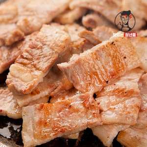 [맛있는청년들] 66갈비 국내산 한돈 냉동 한입/대패 삼겹살 1팩(400g)