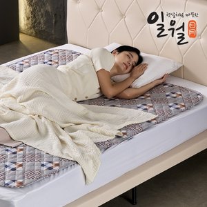 [일월] 체크하우스 초절전 워셔블 온열 전기매트 싱글