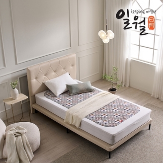 [일월] 체크하우스 초절전 워셔블 온열 전기매트 싱글