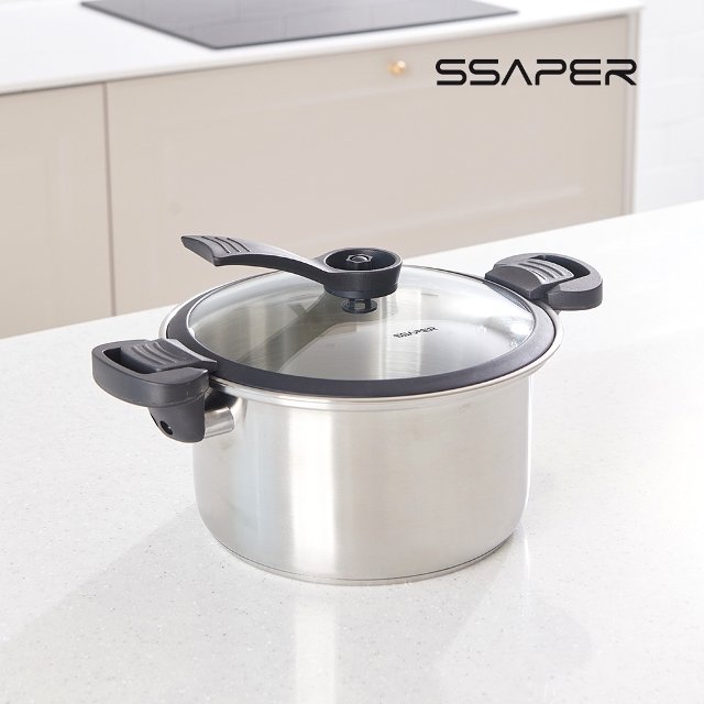셰퍼 IH 스텐 저압 진공냄비 5L