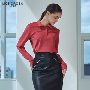 몽크로스 25FW 기능성 양면 기모 카라티 5종, 여성