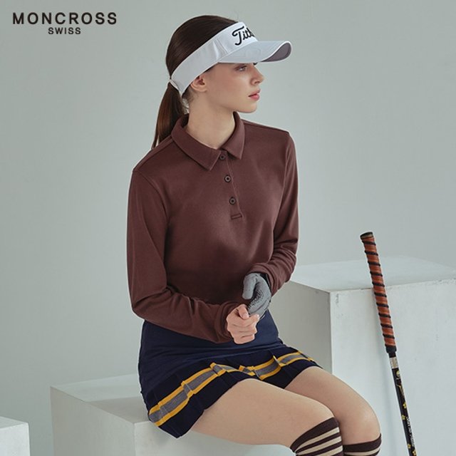 몽크로스 25FW 기능성 양면 기모 카라티 5종, 여성