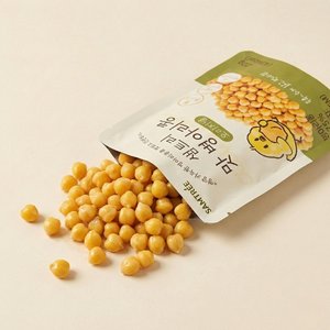 샘트리 맛 병아리콩 오리지널 1개(20g x 20개입 개별포장) - 식물성 단백질 사무실간식 무설탕