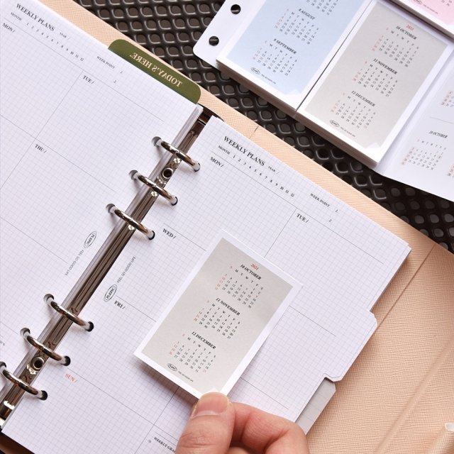 [바보사랑]2021 Calendar Memo Book (점착식 달력 메모지)