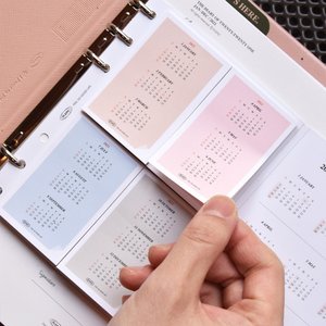 [바보사랑]2021 Calendar Memo Book (점착식 달력 메모지)