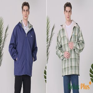 [Relax Plus]남성 리버시블 후드 점퍼 1종