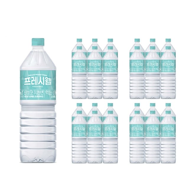 프레시웰 먹는샘물 2L x 24병