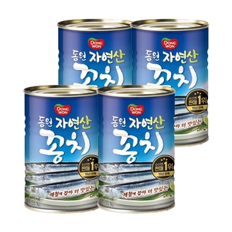 [SnT 동 원]동원 자연산 꽁치 300g 4캔