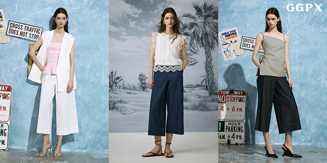 26SS GGPX 썸머 데님 큐롯 팬츠 3종