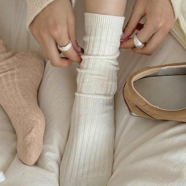 [20+20] 매일 신는 짱짱골지양말 혼합/흰검 (총 40켤레)