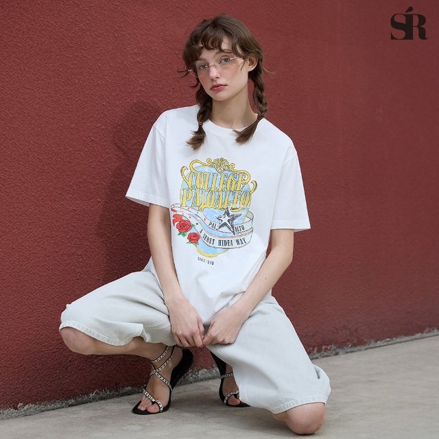 26SS SAERA 세라 피그먼트 티셔츠 3종