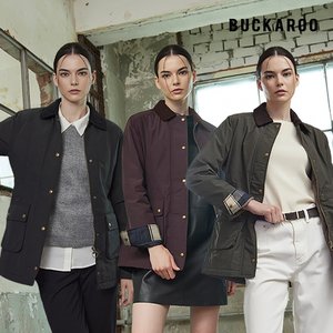 버커루 23FW 초특가! 코튼블렌딩 바버자켓 1종, 여성