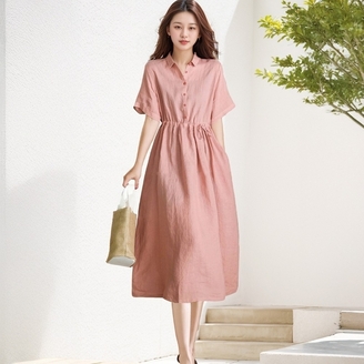 비비아체 켈리프 코튼 원피스