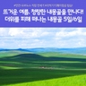 [노랑풍선] 내몽골 초원+사막+별빛힐링 5일/6일 (현대식게르 + 캠프파이어/불꽃놀이)