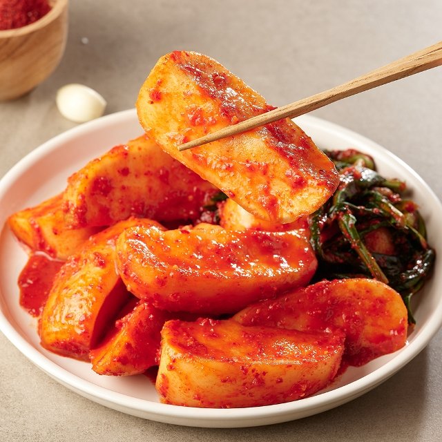 [참맛나김치] 30년 전통 전라도 별미 총각김치 3kg 국내산 김치