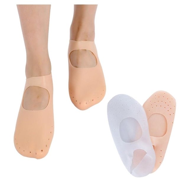 각질케어 실리콘 보습 양말 1P 갈라짐 각질 덧신 삭스 (WE41926)