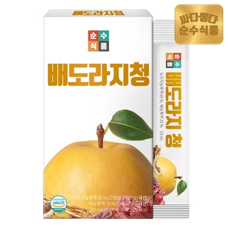 순수식품 배도라지청 스틱 1박스(30포) 도라지배청 도라지배즙 배도라지즙
