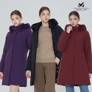 밀레골프 프리미엄 헤비 덕다운 패딩 1종, 여성