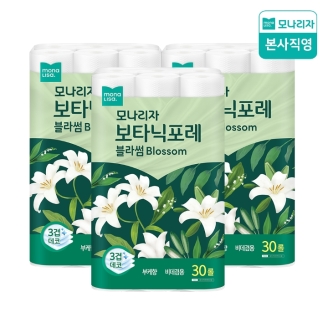 모나리자 보타닉포레 블라썸 30롤 3팩